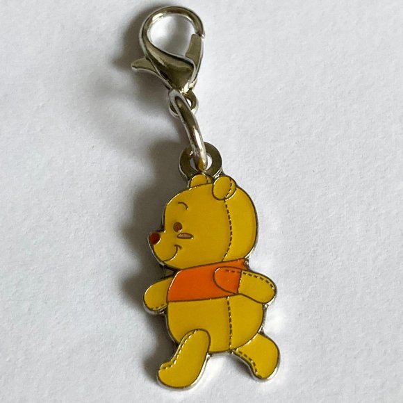 Vintage Disney Winnie The Pooh Tigger Piglet 6 Clip Charms Purse Zipper Pull - Picture 8 of 11